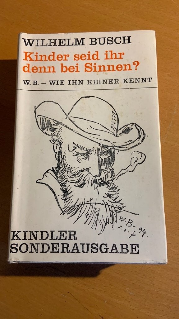 Kinder seid ihr denn bei sinnen_ - Wilhelm Busch, Boeken, Ophalen of Verzenden