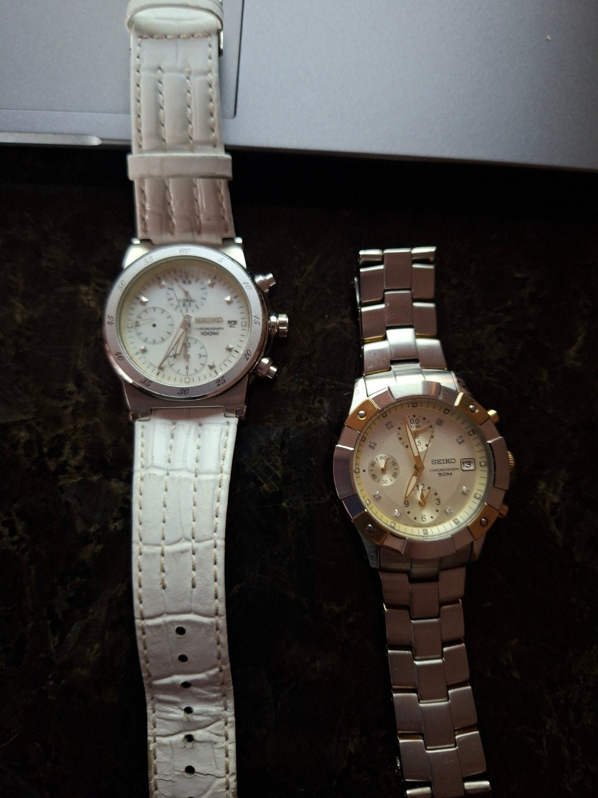 2 seiko dames horloges te koop, Ophalen of Verzenden, Zo goed als nieuw, Staal, Seiko