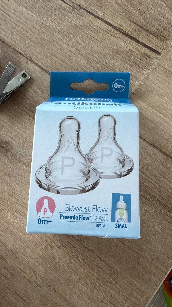 Dr. Browns prematuur speen, Speen, Verzenden, BPA-vrij, Nieuw