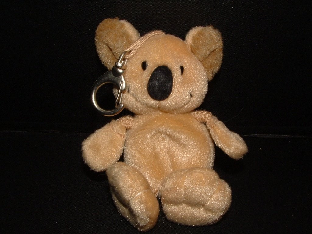 LEENDERT JAN VIS KOALA BEER SLEUTELHANGER VELOURS, Ophalen of Verzenden, Nieuw, Overige typen