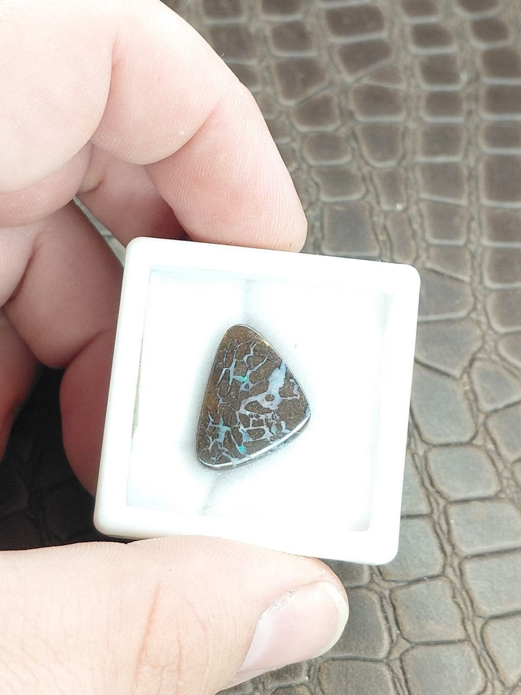 Boulder opaal met veel Aders, Ophalen of Verzenden, Nieuw