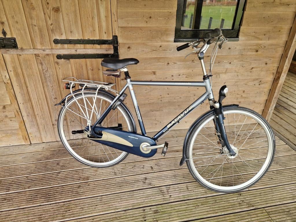 Herenfiets Batavus Sport 7 Versnelling, Fietsen en Brommers, Elektrische fietsen, 55 tot 59 cm, Ophalen of Verzenden, Zo goed als nieuw