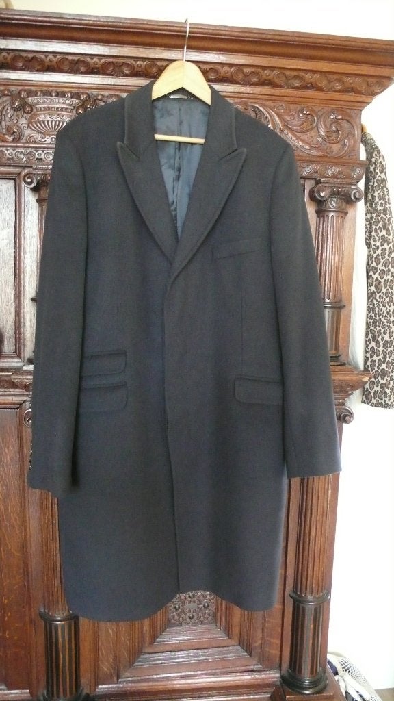 VERSACE  Herenjas, Blauw, Maat 56/58 (XL), Ophalen of Verzenden, Zo goed als nieuw