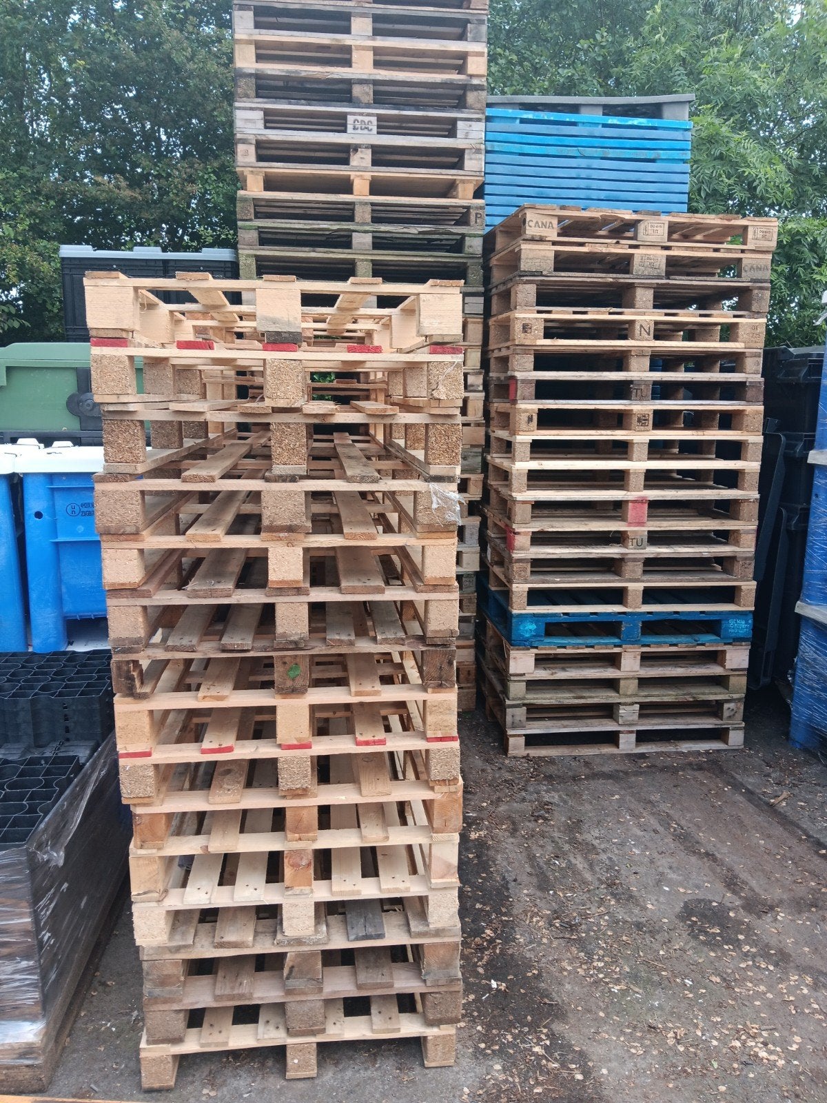 Pallets 80x120 cm, Gebruikt, Ophalen of Verzenden, 50 mm of meer, Pallet