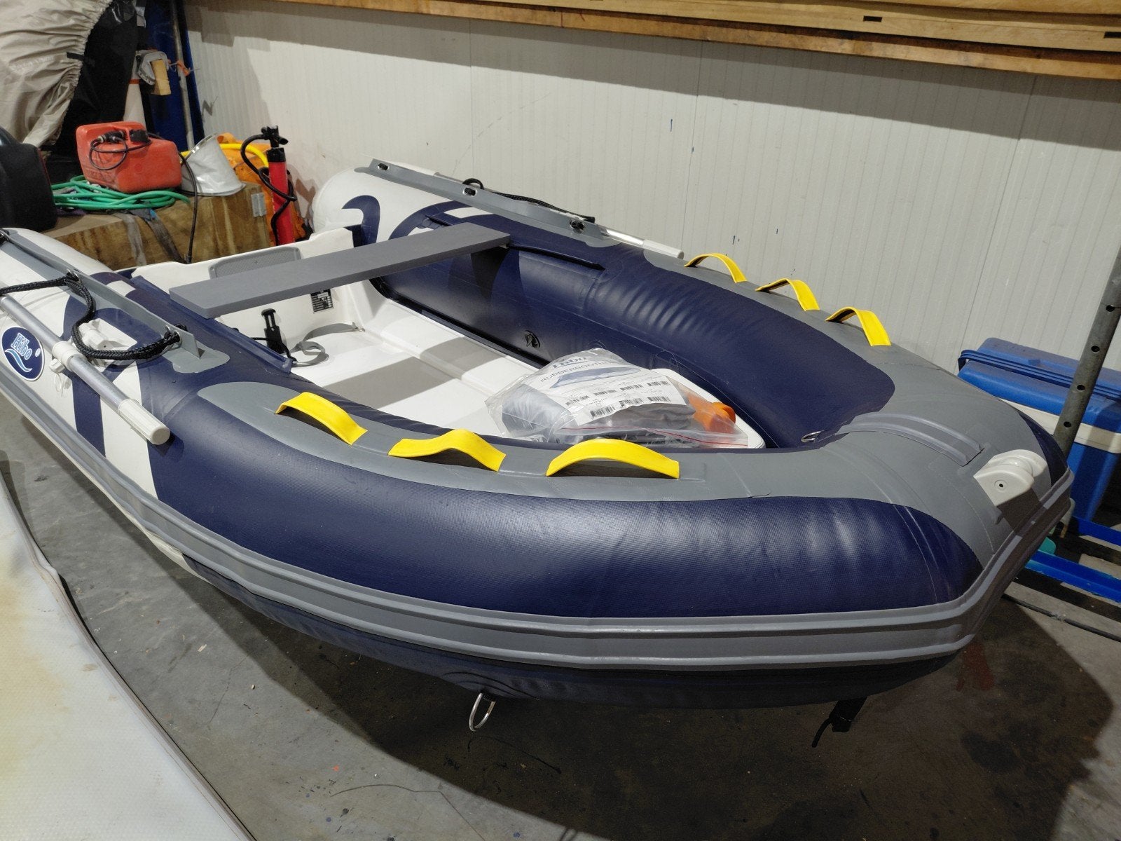 Nette hibo rib rubberboot 270 cm., Watersport en Boten, Ophalen, Zo goed als nieuw, Benzine, 10 tot 30 pk