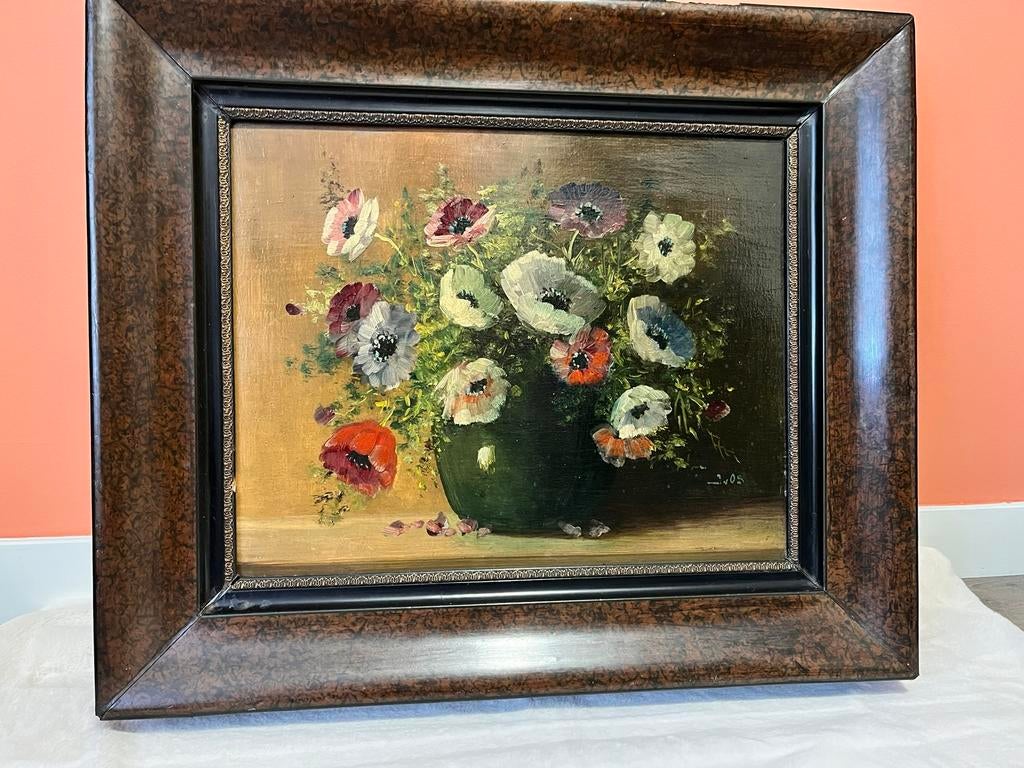 Bloemen Schilderij van G. jacobs van Os (1782 - 1861), Ophalen of Verzenden