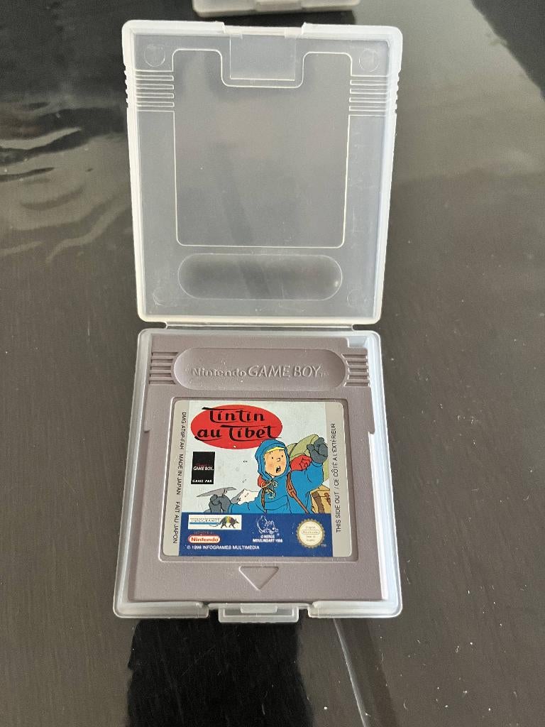 Gameboy - Tin Tin Tintin au Tibet, Avontuur en Actie, Gebruikt, 1 speler, Ophalen of Verzenden