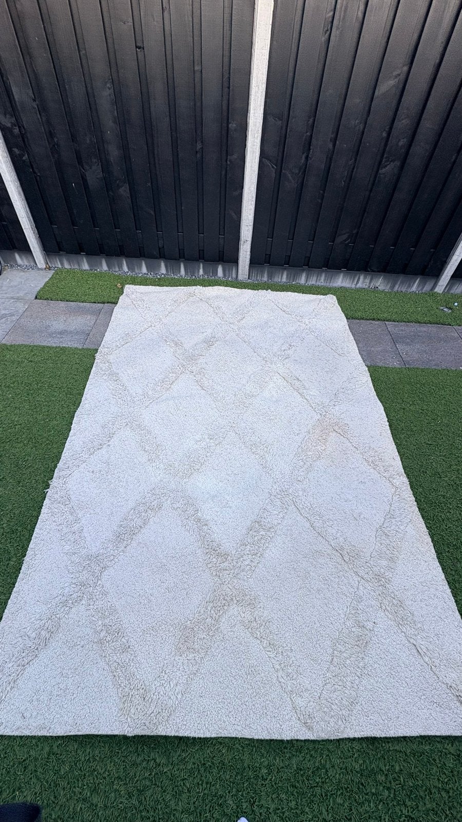 Coco Maison karpet 190x290 cm - Gebruikt maar netjes, Ophalen, Gebruikt, Beige, 150 tot 200 cm