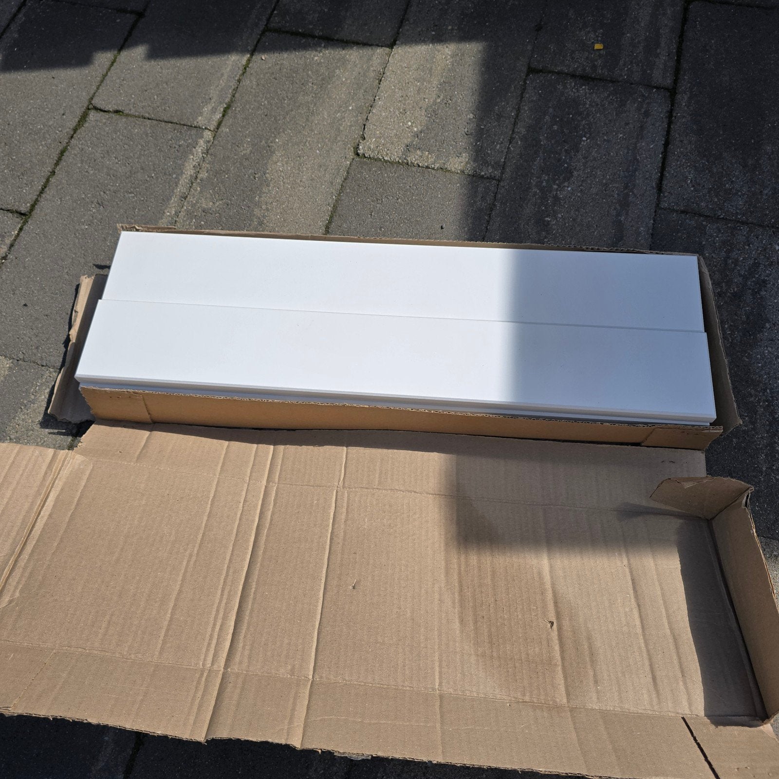 Nieuwe Plakroede Horizontaal - 2x4 stuks, 93cm x 10cm, Doe-het-zelf en Verbouw, Minder dan 25 mm, Overige typen, Nieuw, Ophalen of Verzenden