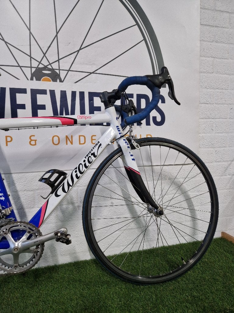 Wilier Triestina Racefiets 28" 52cm D9, Fietsen en Brommers, Fietsen | Racefietsen, 28 inch, Velgrem, Aluminium, 49 tot 53 cm