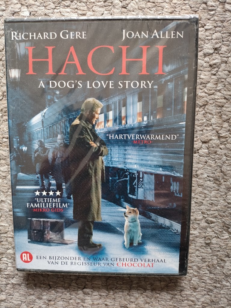 Hachi A Dog's love story. Nieuw in verpakking. Ned.ondert., Alle leeftijden, Ophalen of Verzenden, Nieuw in verpakking, Nederlands