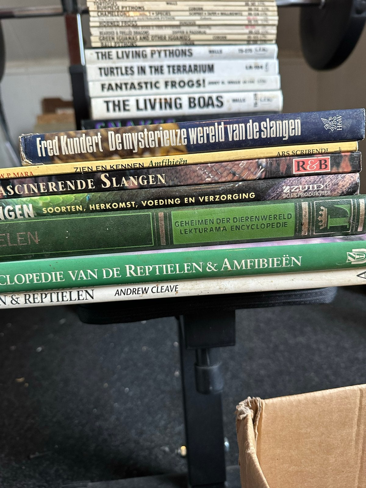 Boeken over reptielen en amfibieën, Boeken, Ophalen of Verzenden, Gelezen, Reptielen of Amfibieën