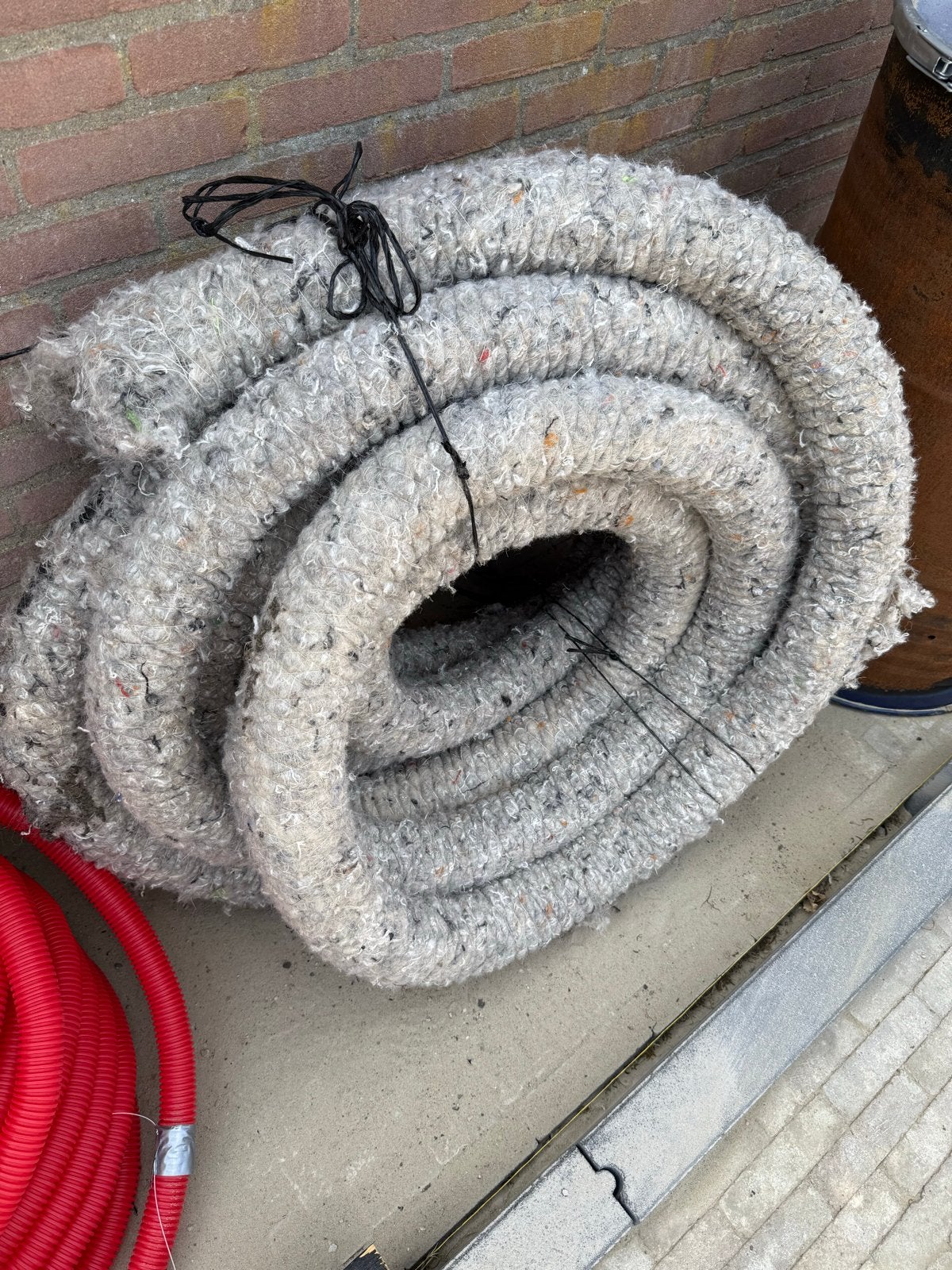 Drainage 80mm met eindstuk, Ophalen, Gebruikt