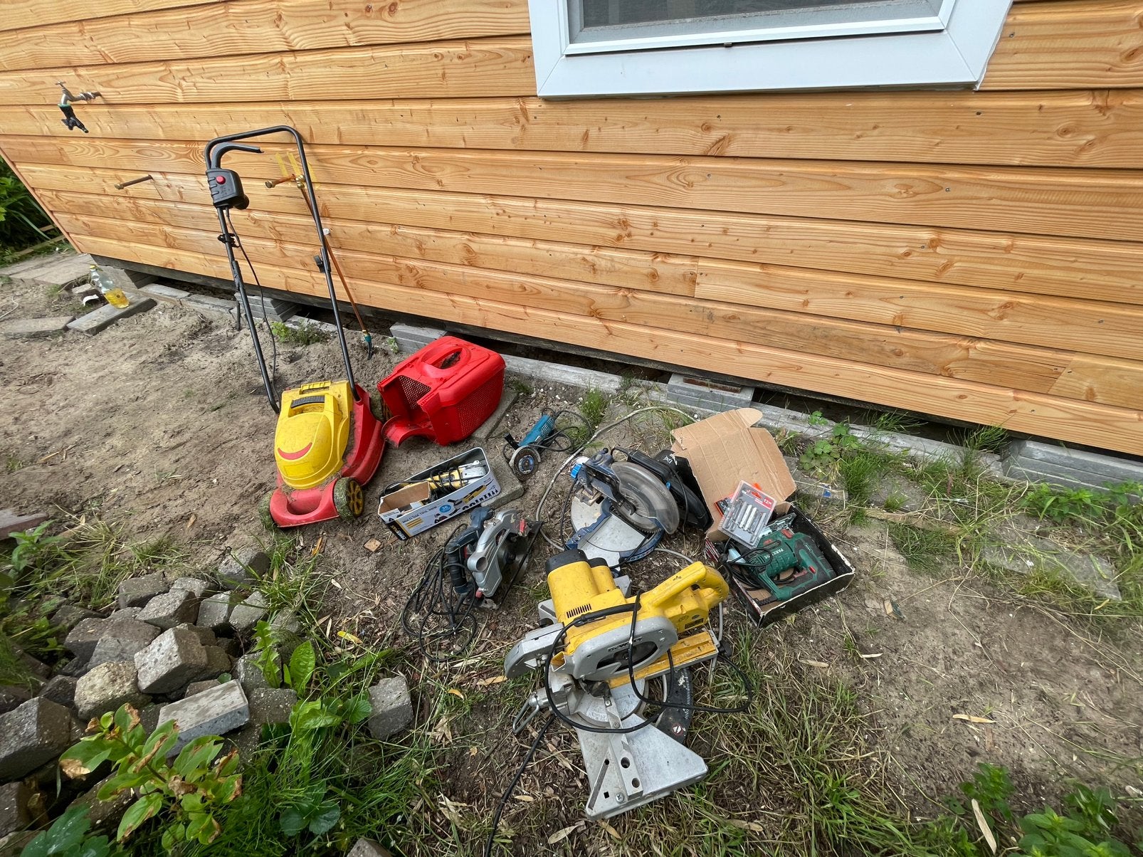 Diversen gereedschap, Ophalen, Gebruikt