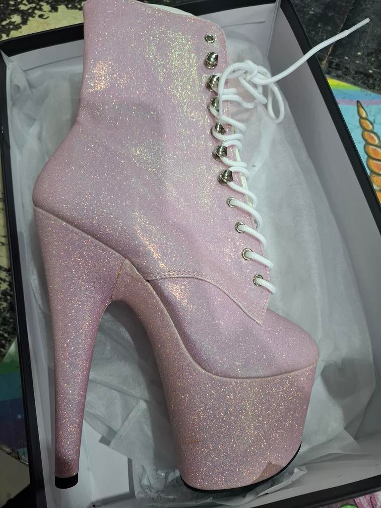 Roze Glitter Paaldans Schoenen Maat 36, Nieuw, Dansschoenen, Ophalen of Verzenden, Roze