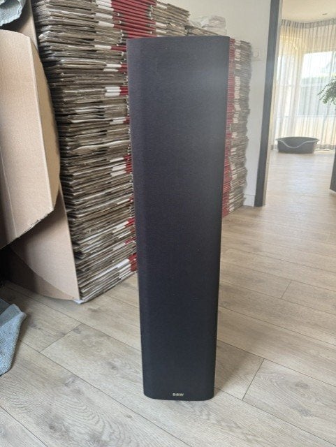 Set B&W 603S3 Luidsprekers, Black Ash, Ophalen, Vloerstaande luidspreker, Gebruikt, 120 tot 150 watt