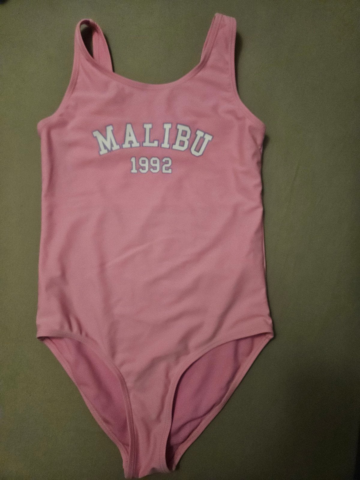Roze Badpak Malibu 1992, Ophalen of Verzenden, Gebruikt, Meisje, Badpak