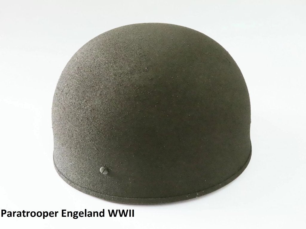 Helm,Engeland,GB,WWII,Paratrooper, Verzamelen, Verzenden, Landmacht, Engeland, Helm of Baret