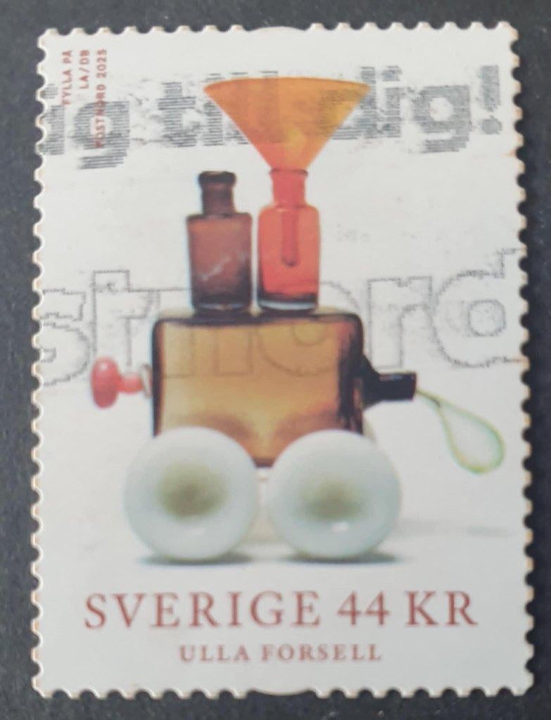 119-26 Zweden 2025 / Glaswerk - Ulla Forsell ZK 44.00, Verzenden, Zweden, Gestempeld