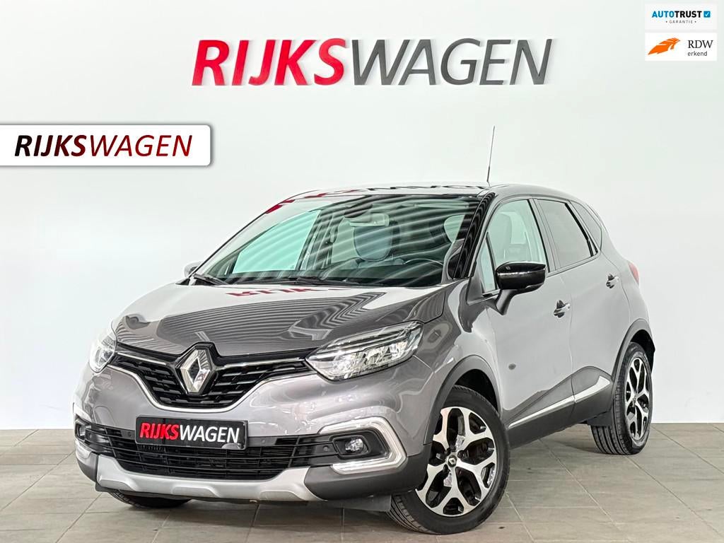 Renault Captur 1.3 TCe Intens Automaat/Camera/Keyless, Auto's, Gebruikt, Euro 6, 4 cilinders, Leder en Stof