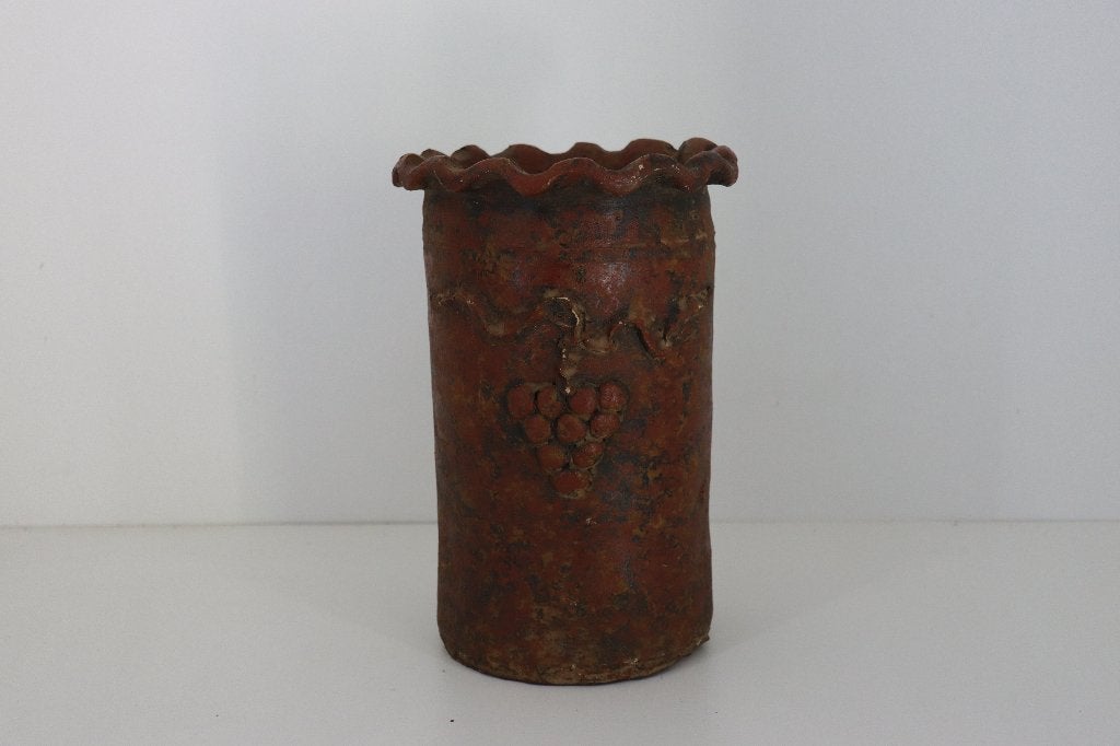 Vintage Terracotta Wijnkoeler / Flonkerende Wine Brique, Ophalen of Verzenden