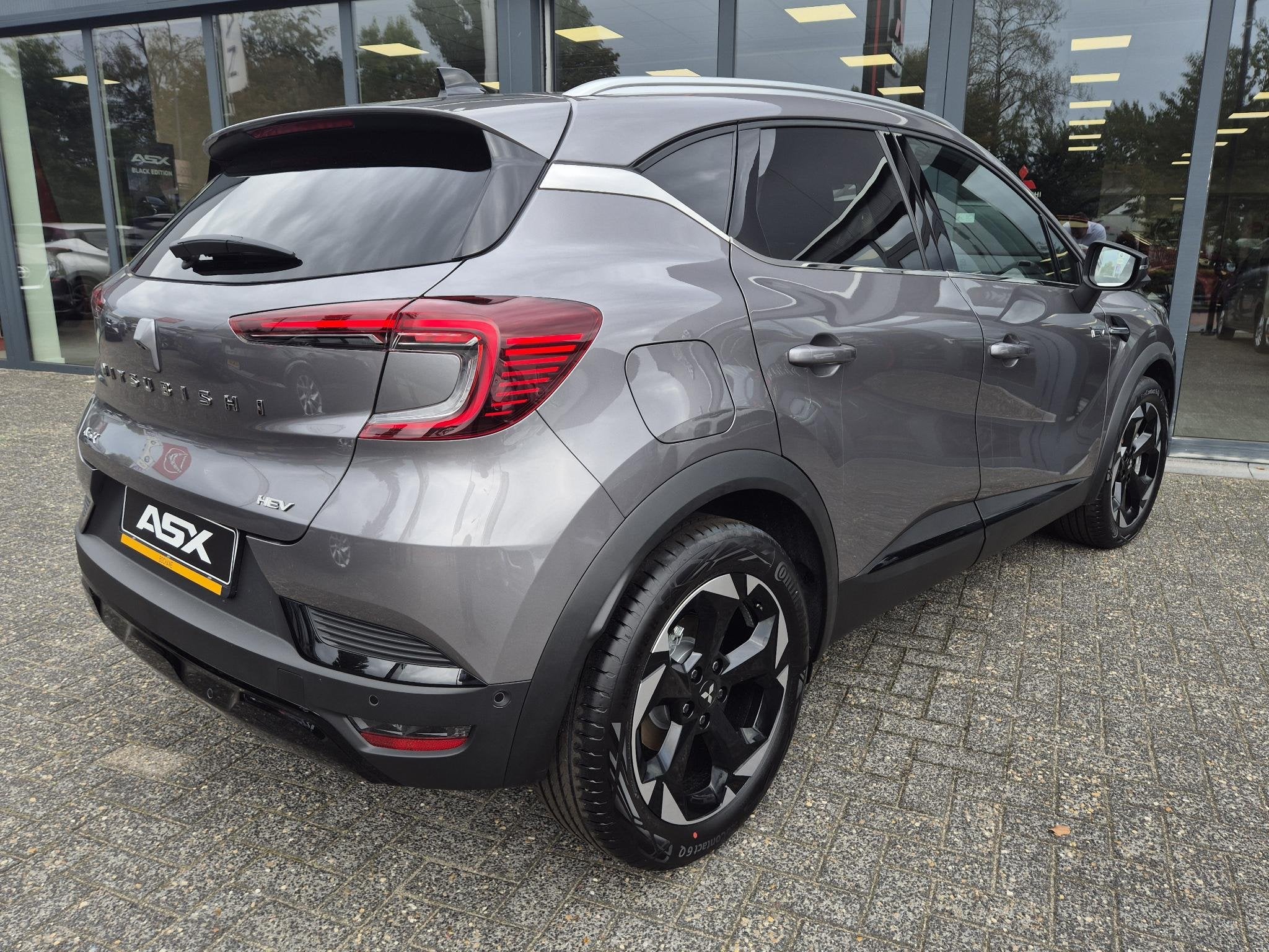 Mitsubishi ASX 1.8 HEV AT Executive | Built-in Google | Navi, Auto's, Stof, 4 cilinders, Met garantie (alle), Verwarmde buitenspiegels