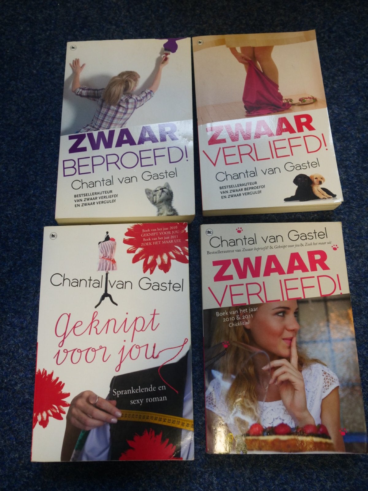 Chantal van Gastel boeken: Zwaar Beproefd, Zwaar Verliefd, G, Ophalen of Verzenden, Gelezen, Nederland