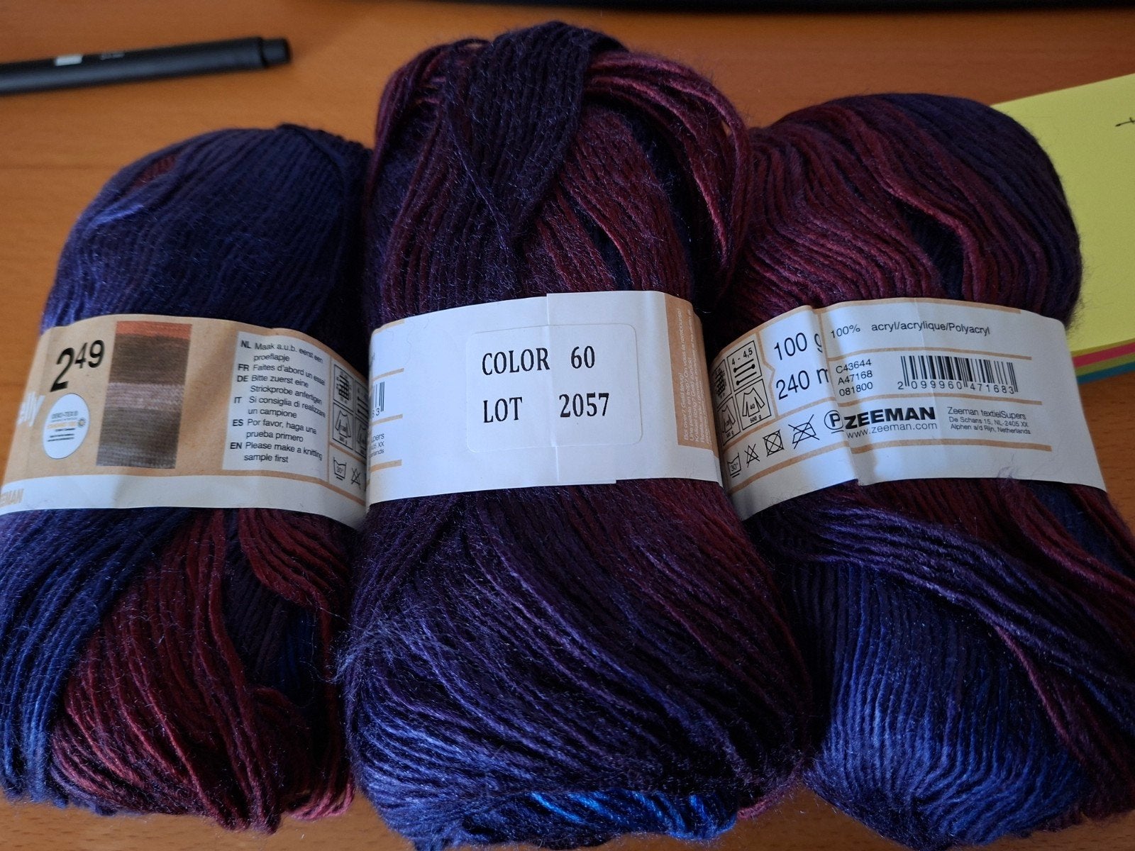 zeeman Kelly 3x100 gr, Hobby en Vrije tijd, Breien of Haken, Nieuw, Ophalen of Verzenden, Zeeman
