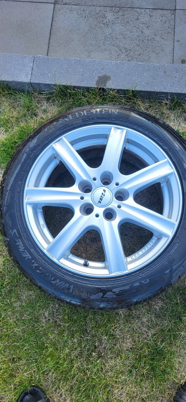 16 inch Rial velgen met winterbanden, Ophalen, Gebruikt, 16 inch, Banden en Velgen