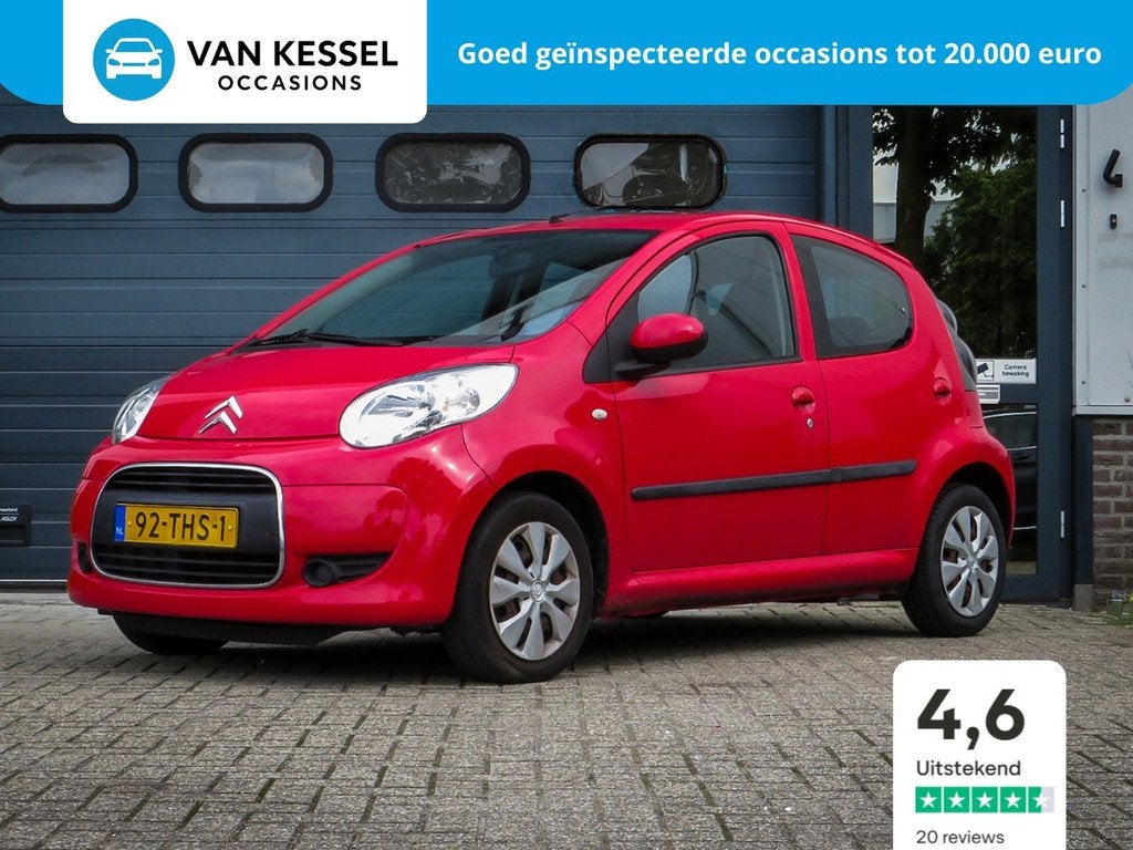 Citroen C1 1.0-12V Selection | Airco | 1e eigenaar | Nap, Auto's, Citroën, Voorwielaandrijving, Euro 5, Elektrische ramen, Gebruikt