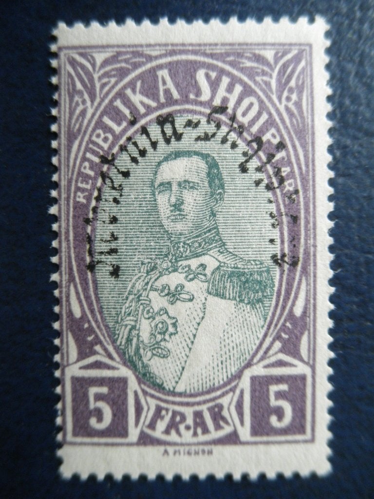 Postzegels Albanië 1928 nr. 198 koning Zogu - cw. 15,00 pf., Ophalen of Verzenden, Overige landen, Postfris
