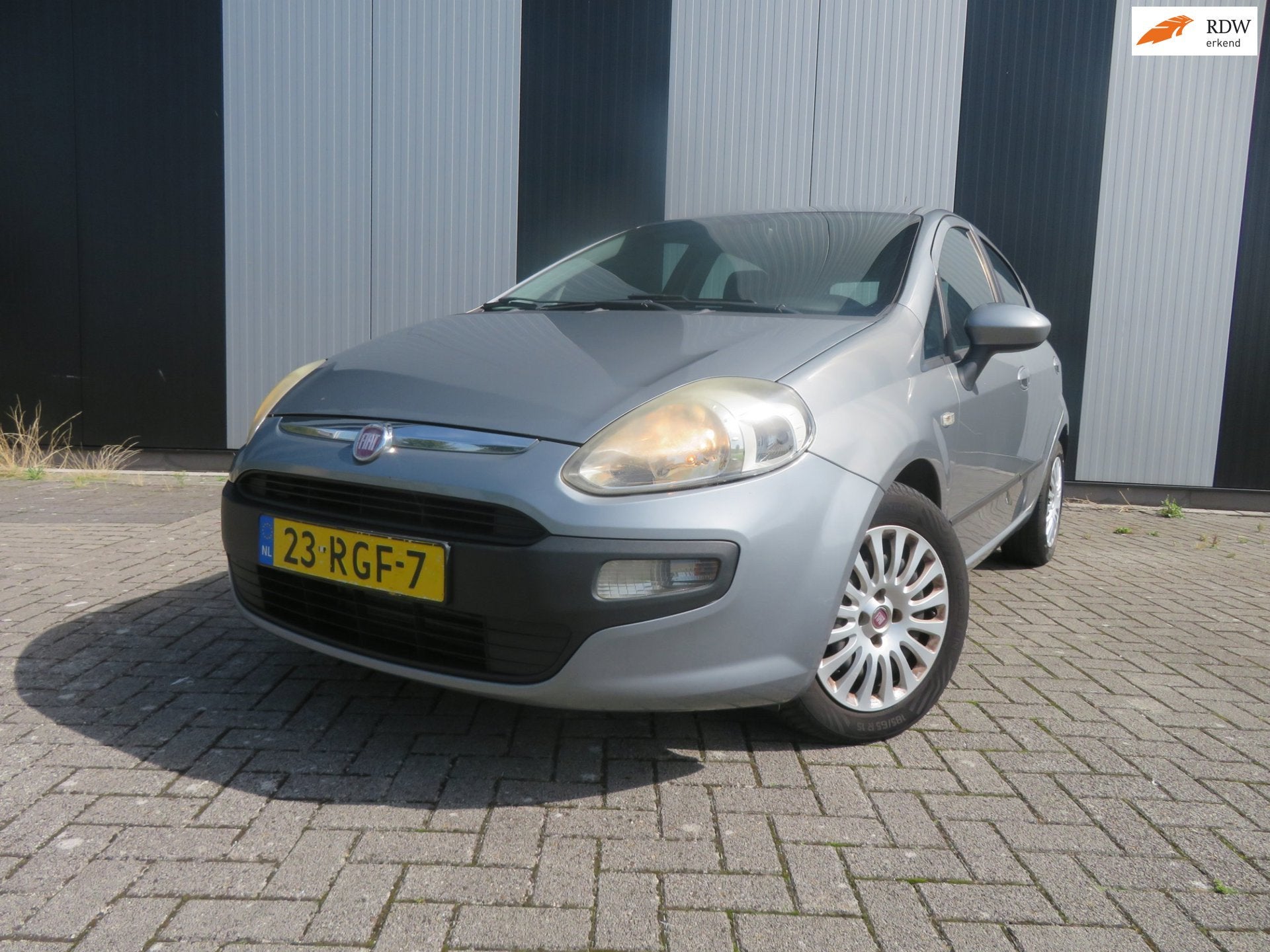 Fiat Punto Evo 1.3 M-Jet Active, Auto's, Fiat, Voorwielaandrijving, Gebruikt, Zwart, 4 cilinders