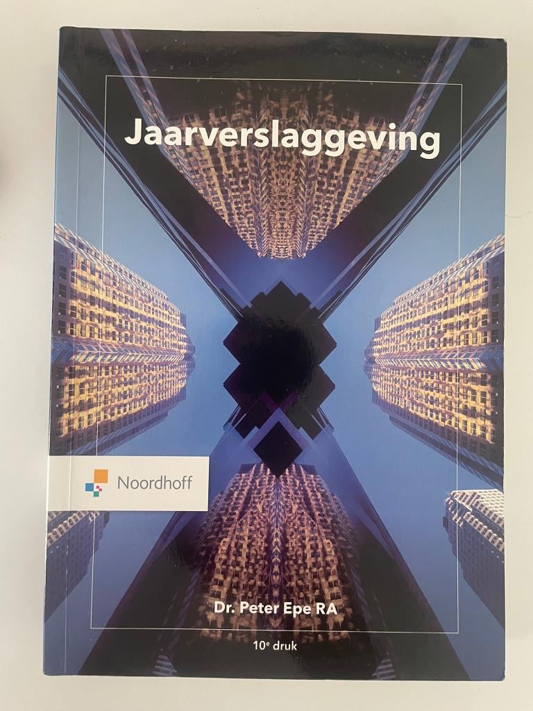 Jaarverslaggeving 9789001079383, Ophalen of Verzenden, Beta, Nieuw, HBO