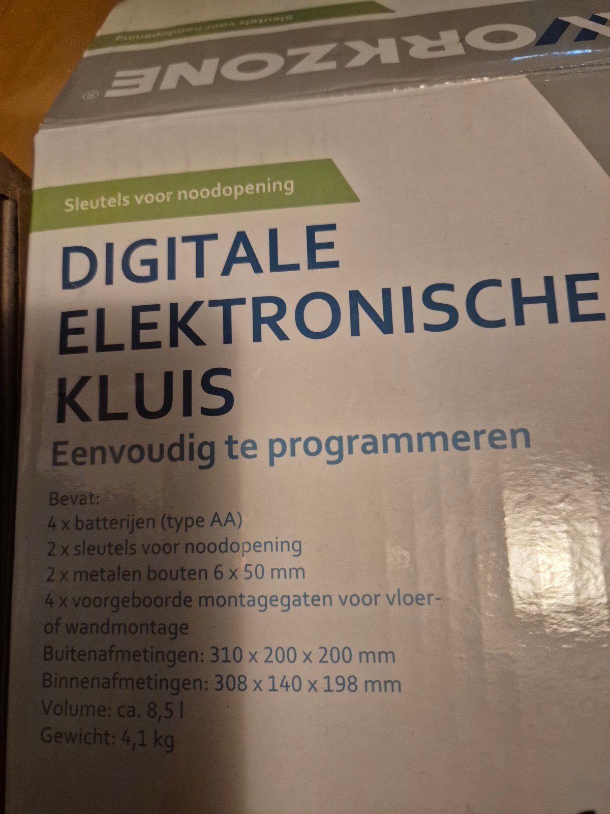 Digitale elektronische kluis. Nooit gebruikt!, Ophalen, Nieuw