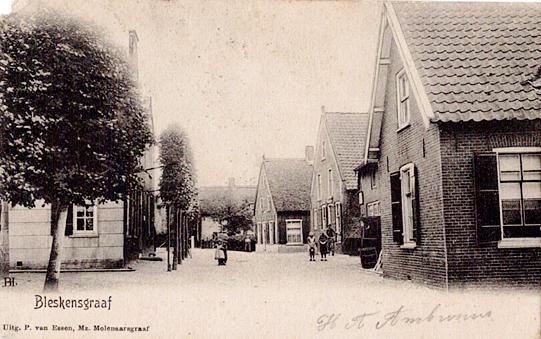 Bleskensgraaf, het dorp voor 1940 uitg. van Essen, Verzenden, 1920 tot 1940, Gelopen