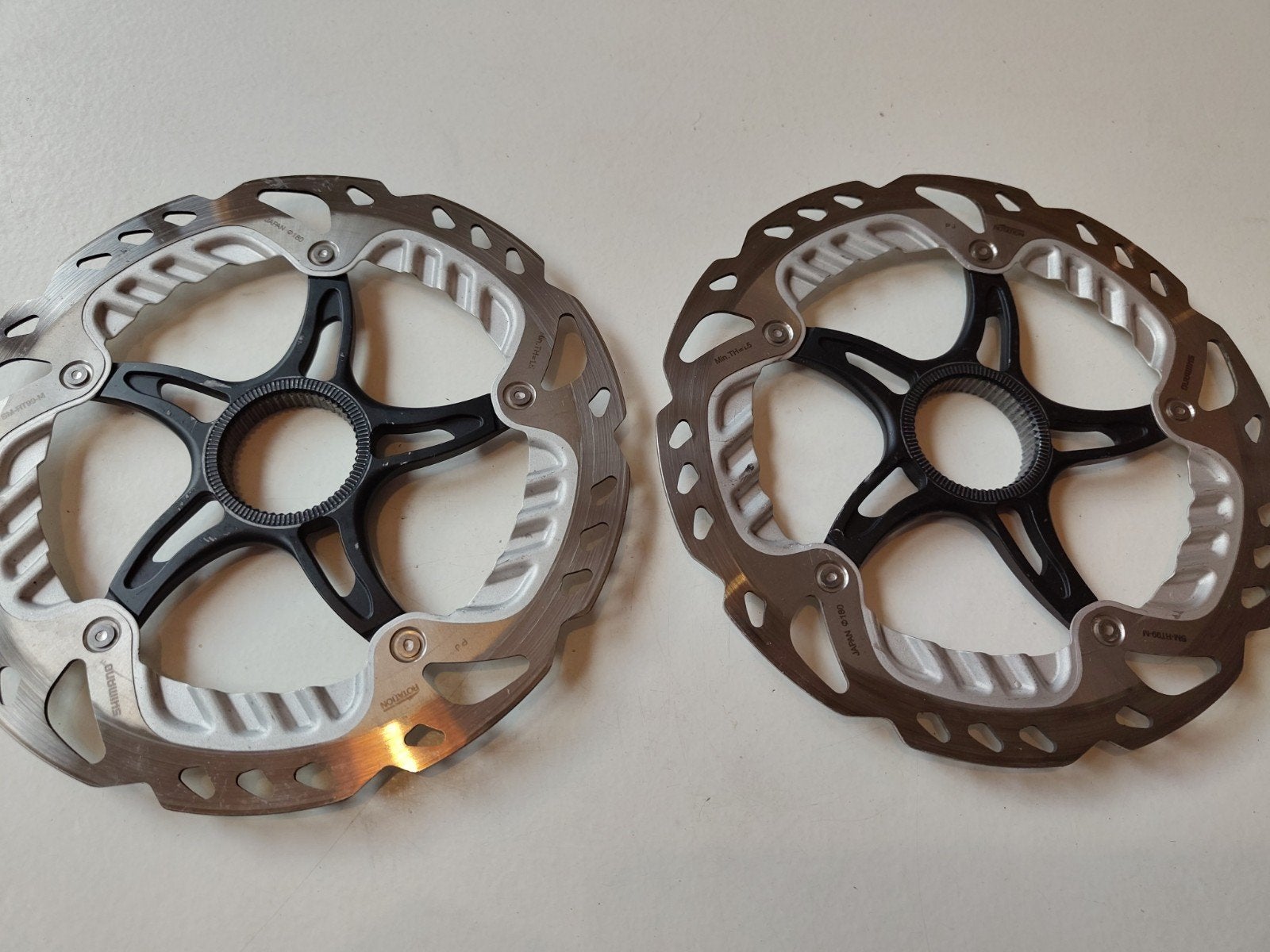 Shimano SM-RT99-M Ice-Tech Freeza remschijven, Fietsen en Brommers, Fietsonderdelen, Remmen, Gebruikt, Racefiets, Staal