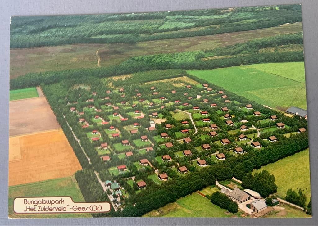 Bungalowpark Het Zuiderveld Gees (Dr.), Ophalen of Verzenden, 1960 tot 1980, Ongelopen, Stad of Dorp