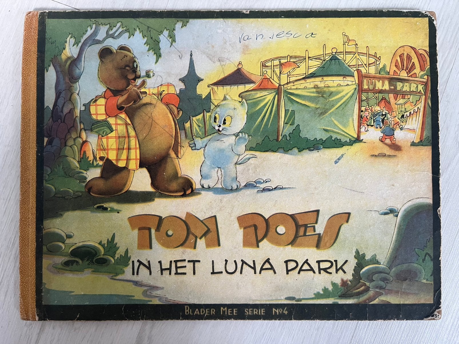 Tom Poes in het lunapark, Boeken, Stripboeken, Eén stripboek, Verzenden, Gelezen