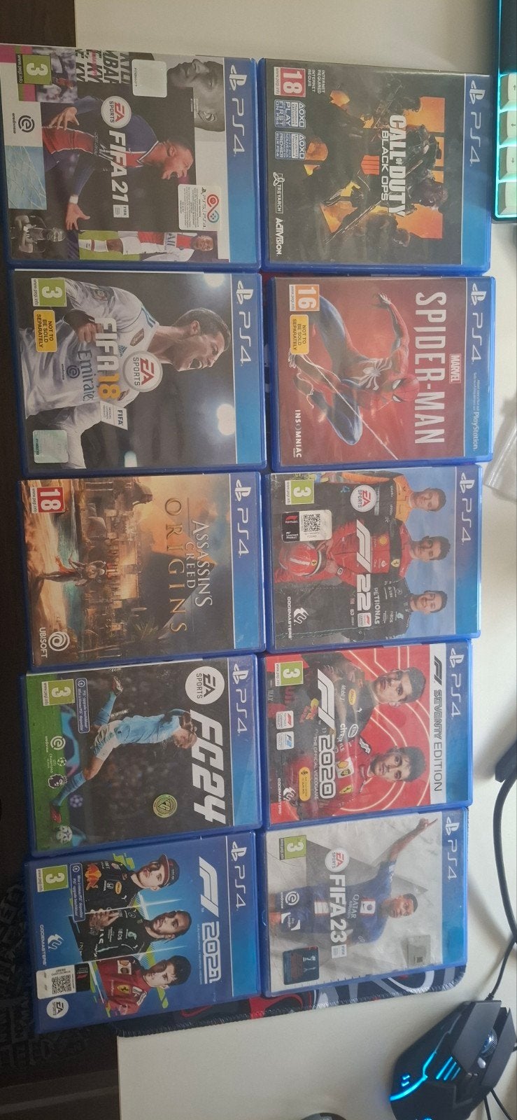 PS4 Games Bundel mag ook los een game kopen, Spelcomputers en Games, Games | Pc, Ophalen, Gebruikt, Vanaf 18 jaar, 3 spelers of meer