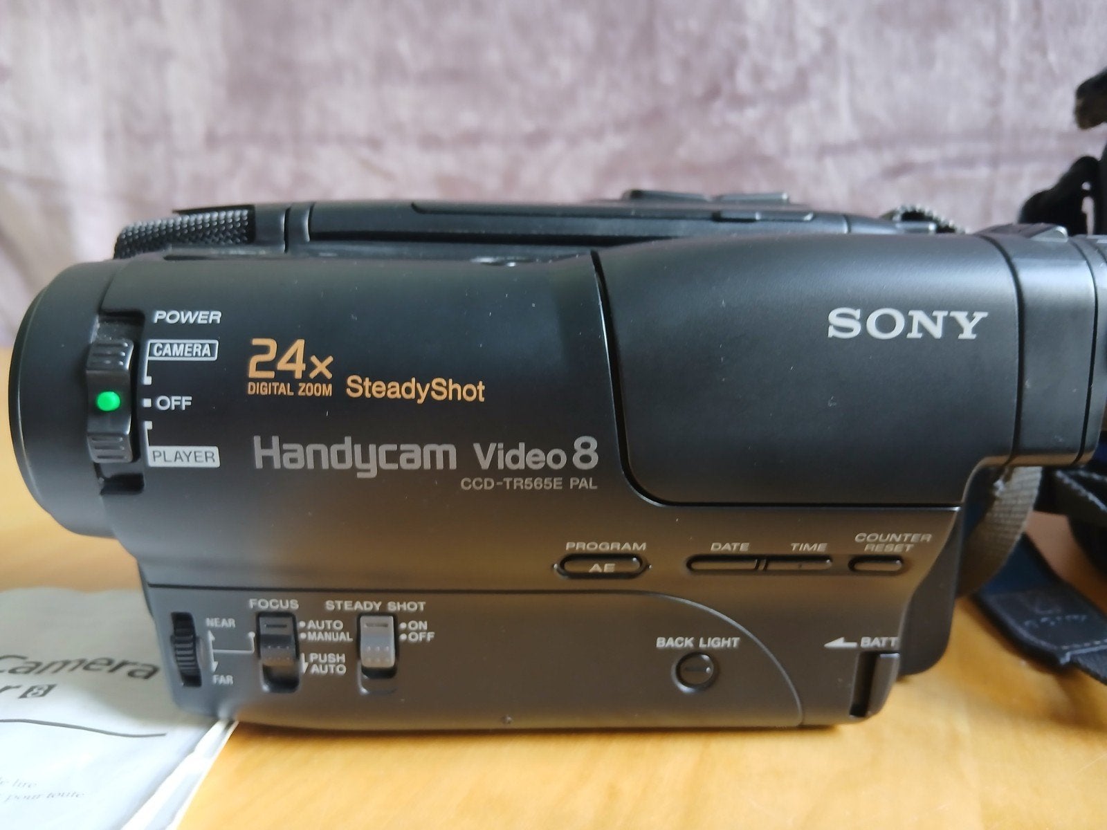 Sony Handycam Video 8 CCD-TR565E PAL met accessoires, Audio, Tv en Foto, Videocamera's Analoog, Ophalen of Verzenden, 8mm, Camera