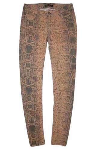 Supertrash jeans, Paradise Snake, zalm/roze, Mt. XS, Overige kleuren, Supertrash, Verzenden, Zo goed als nieuw