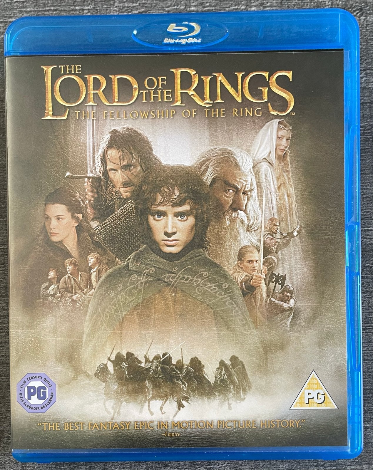 Blu-Ray DVD The Lord Of The Rings The Fellowship Of The Ring, Cd's en Dvd's, Engels, Film, Science Fiction en Fantasy, Engels