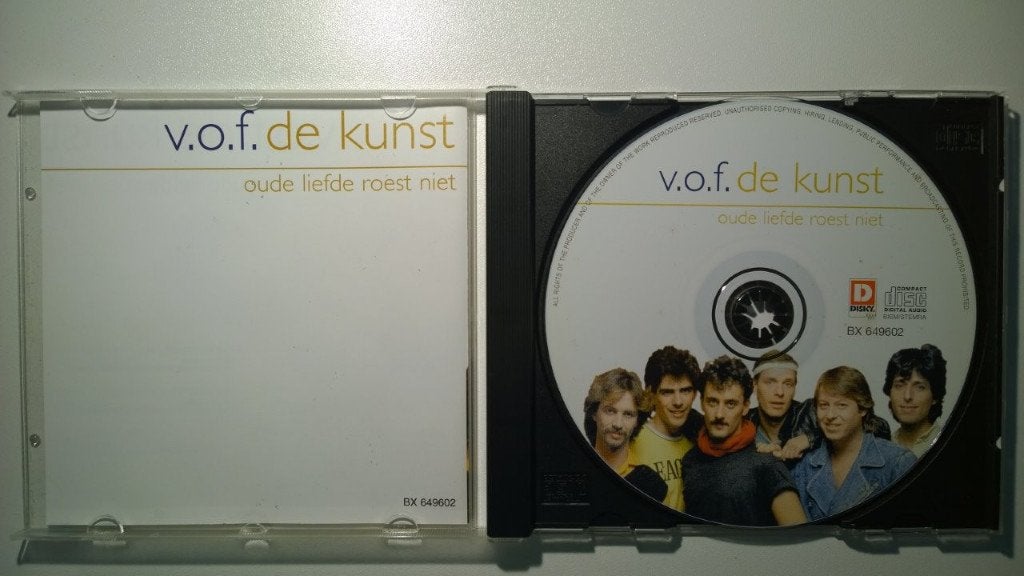 V.O.F. De Kunst - Een Kopje Koffie & Oude Liefde Roest Niet, Ophalen of Verzenden, Zo goed als nieuw, Pop, Album