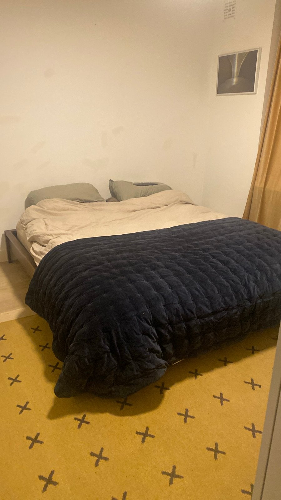 Westwing Superking-bed te koop, Ophalen, Bruin, Tweepersoons, 140 cm