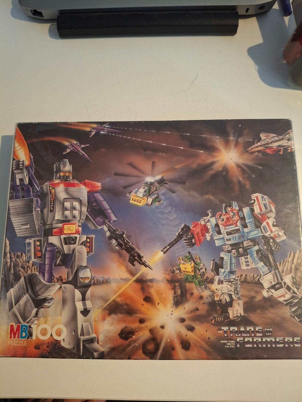 Transformers G1 Puzzel MB - Compleet MISB, Verzamelen, Transformers, G1, Ophalen of Verzenden, Nieuw, Overige rassen