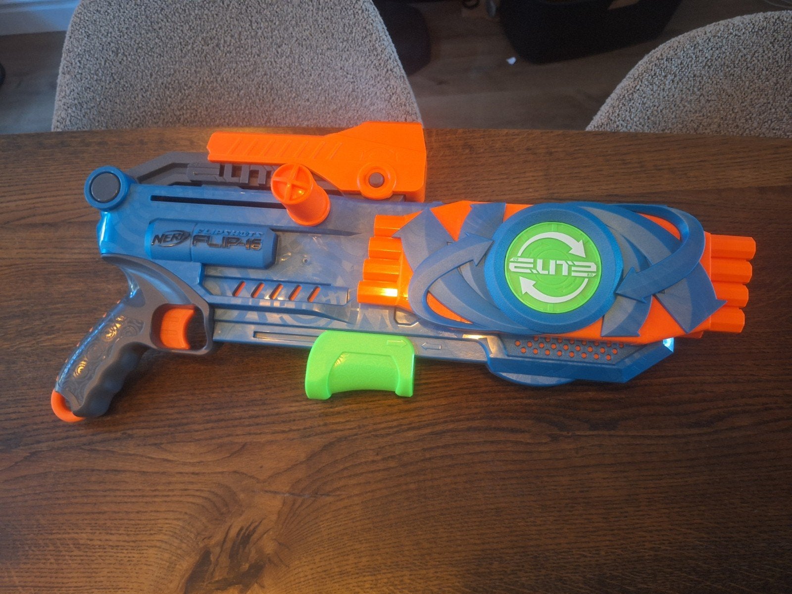 Nerf Elite 2.0 Flipshots Flip-8 en Nerf Firestrike, Kinderen en Baby's, Ophalen of Verzenden, Zo goed als nieuw