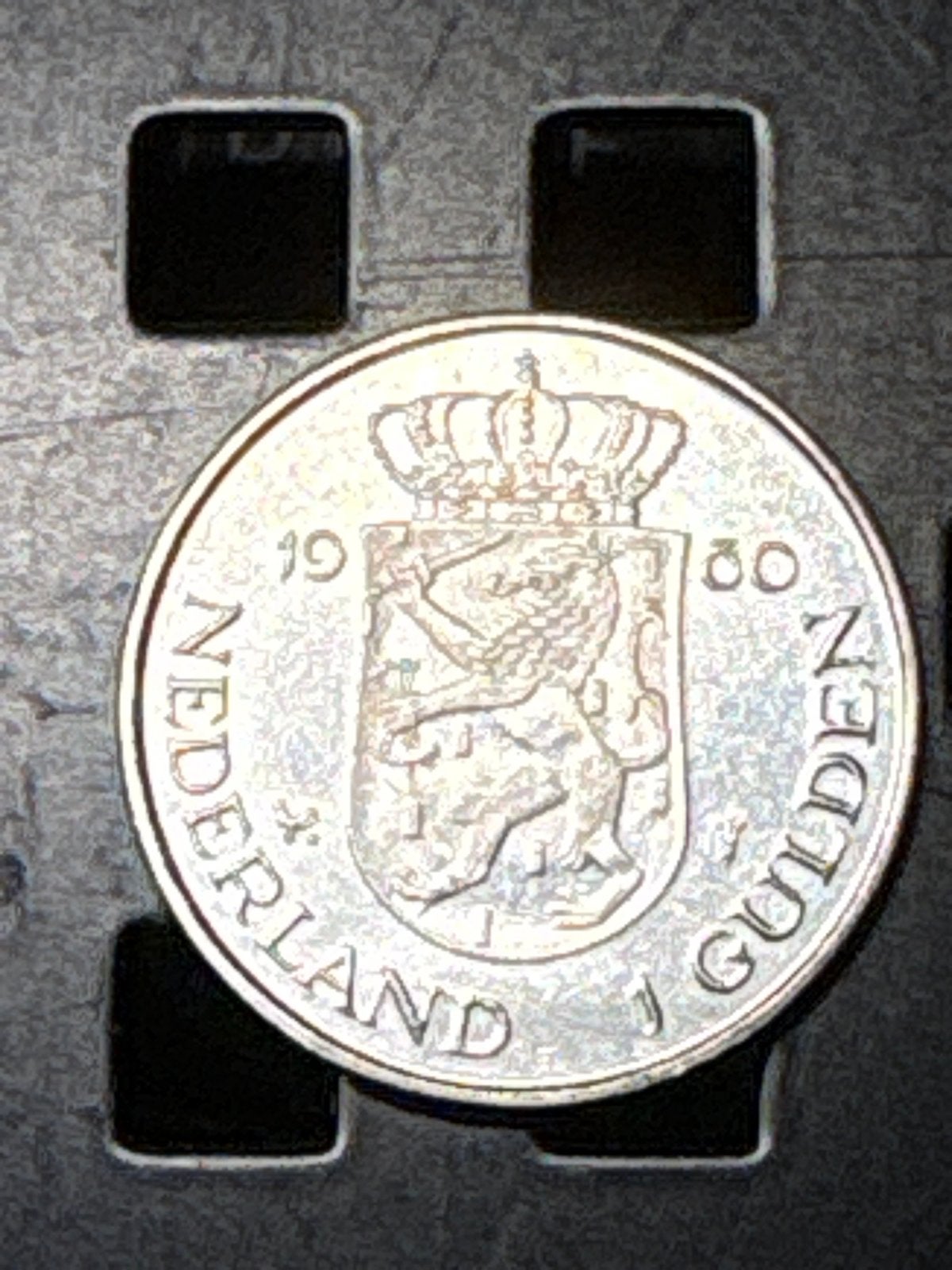 Nederland 1 Gulden 1980 Beatrix Juliana, Ophalen of Verzenden, Koningin Juliana, 1 gulden, Losse munt