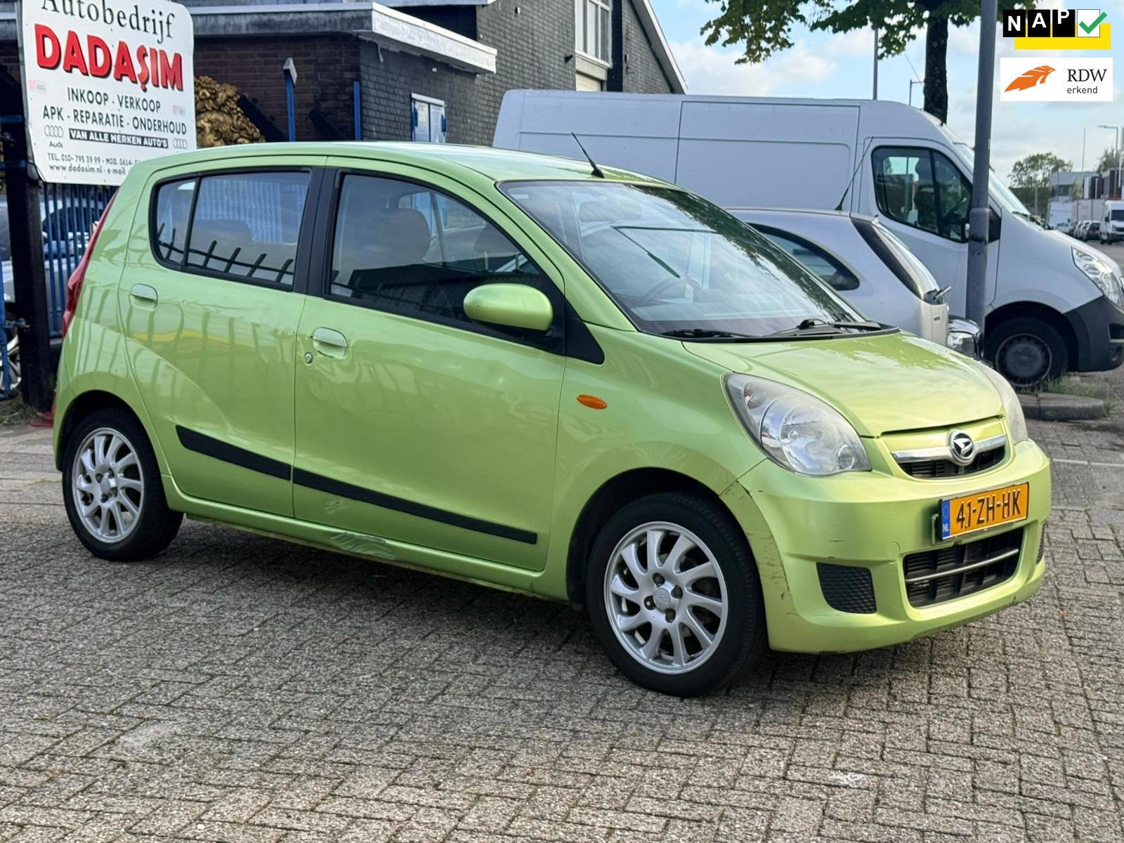 Daihatsu Cuore * INRUILER + NIEUWE APK * 1.0 Premium, Voorwielaandrijving, 18 €/maand, 4 stoelen, Cuore