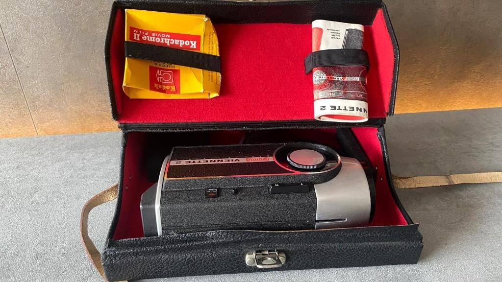 Eumig 308 Zoom ReflexSuper 8 Filmcamera, koffer, handleiding, Ophalen, 1960 tot 1980, Filmcamera