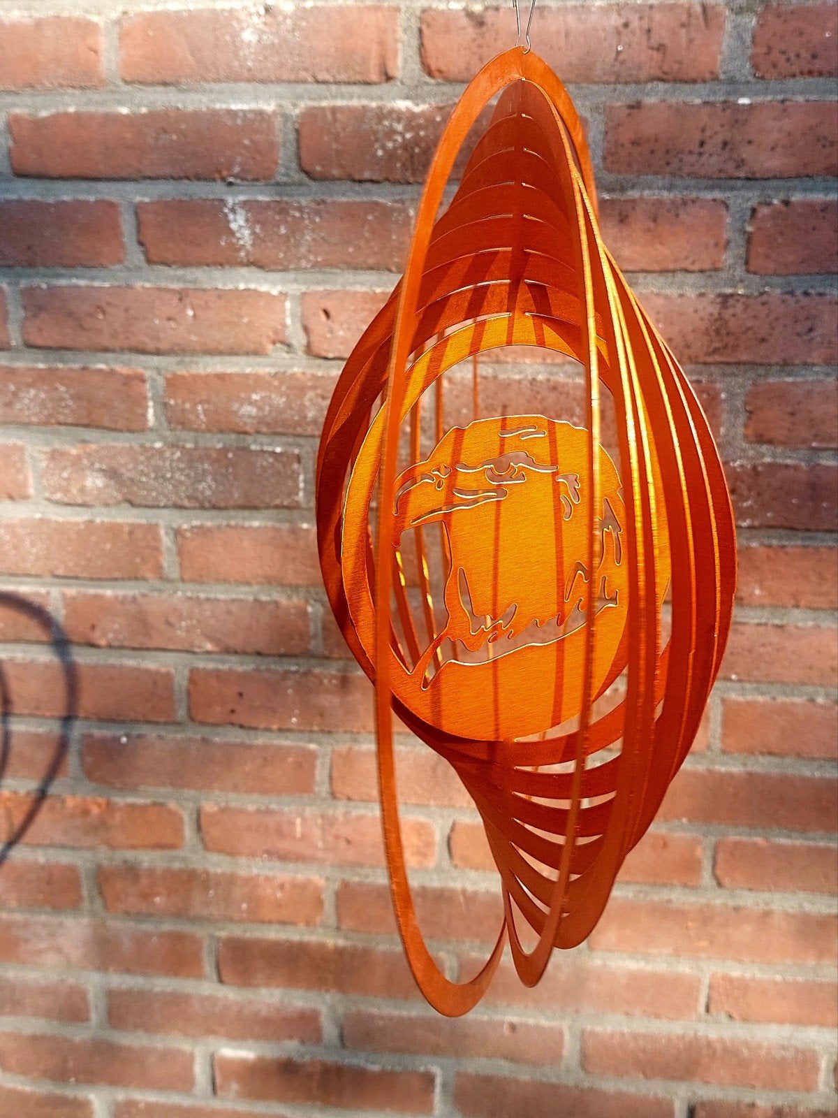 Grote stalen windspinners gepoedercoat Arend Eagle, Tuin en Terras, Ophalen